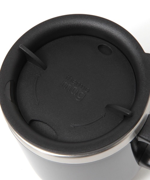 thermo mug(サーモ マグ)の「thermo mug スタッキングマグ(グラス/マグカップ/タンブラー・レディース・ブラック・FREE)」の4枚目の写真