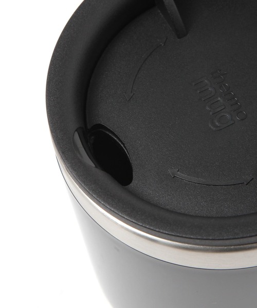 thermo mug(サーモ マグ)の「thermo mug スタッキングマグ(グラス/マグカップ/タンブラー・レディース・ブラック・FREE)」の8枚目の写真