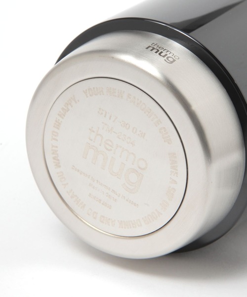 thermo mug(サーモ マグ)の「thermo mug スタッキングマグ(グラス/マグカップ/タンブラー・レディース・ブラック・FREE)」の11枚目の写真