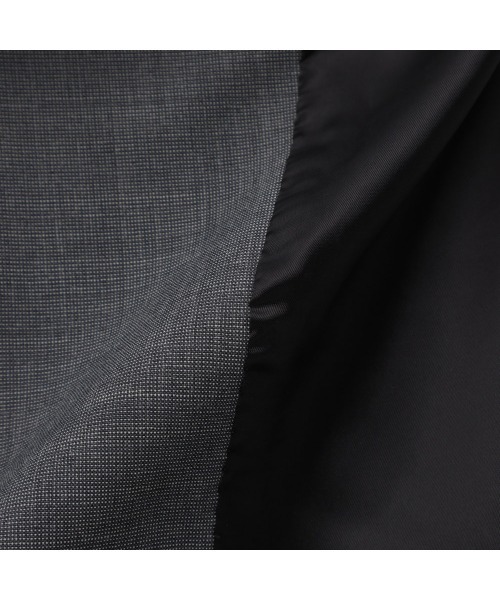 SUIT SELECT（スーツセレクト）の「【結婚式・セレモニー・イベント対応可】リバーシブルジレ（ベスト）/ブラック＆グレー（スーツベスト・メンズ・ブラック・A4/A5/A6/AB5/AB6/AB7/Y4/Y5/Y6）」の12枚目の写真