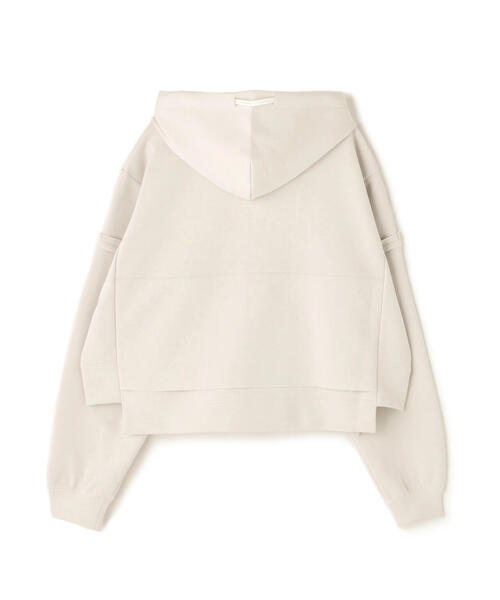casane(カサネ)の「CASANE(カサネ)ダブルコードZIPパーカー(パーカー・レディース・ブラック/アイボリー・F)」の4枚目の写真