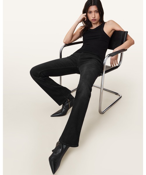 RINA CREW NECK SLEEVELESS TANK TOP | RINA クルーネック