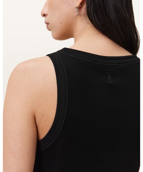 RINA CREW NECK SLEEVELESS TANK TOP | RINA クルーネック