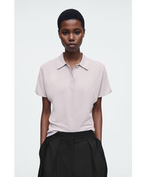 COS（コス）の「ニットポロシャツ（ポロシャツ）」