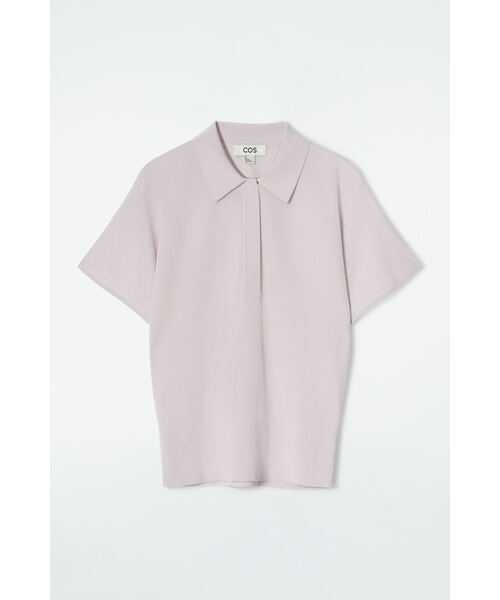 ニットポロシャツ（ポロシャツ）｜COS（コス）のファッション通販