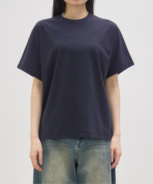 GOOD PEOPLE GOOD STITCHING GOOD PRODUCT(グッドピープルグッドスティッチンググッドプロダクト)の「【GOOD PEOPLE GOOD STITCHING GOOD PRODUCT/グッドピープルグッドスティッチンググッドプロダクト】Crew Neck Dolman Sleeve T/クルーネックドルマンスリーブTシャツ(Tシャツ/カットソー・レディース・ブラック/ホワイト/ネイビー・SMALL)」の18枚目の写真