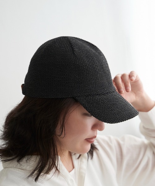 VENCEEXCHANGE(ヴァンスエクスチェンジ)の「サーモキャップ(キャップ・レディース・オフホワイト/ブラック/オレンジ/グリーン/キャメル・FREE)」の2枚目の写真