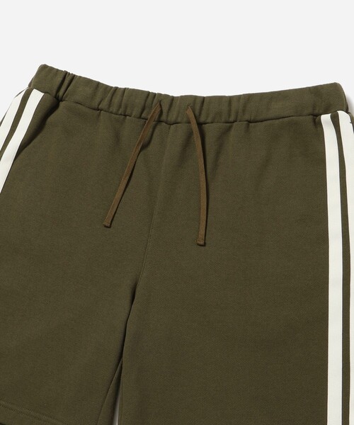 Saturdays NYC（サタデーズ ニューヨークシティ ）の「Varsity Striped Sweat Shorts（その他パンツ・メンズ・ダークグリーン/ブラック/ワイン・L/M/S/XL）」の6枚目の写真