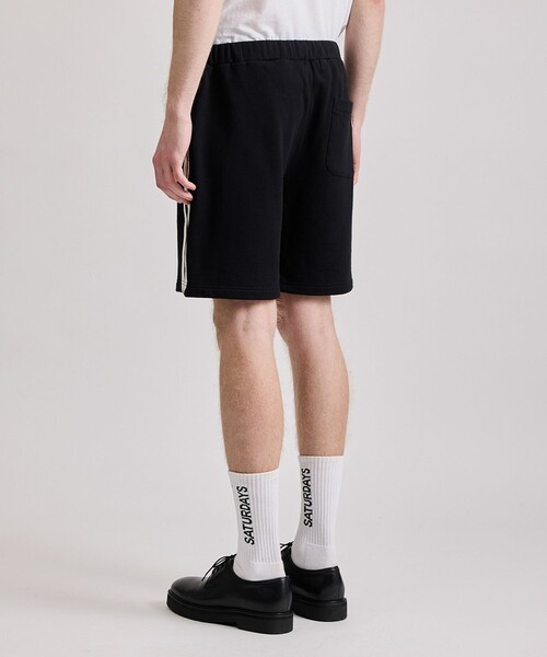 Saturdays NYC（サタデーズ ニューヨークシティ ）の「Varsity Striped Sweat Shorts（その他パンツ・メンズ・ダークグリーン/ブラック/ワイン・L/M/S/XL）」の17枚目の写真