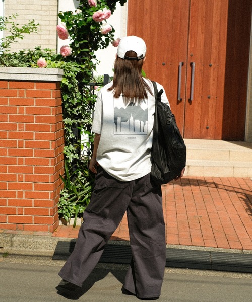 BROKEN BASE(ブロークンベース)の「コットンストレートペインターパンツ(その他パンツ・メンズ・ネイビー/ブラウン・MEDIUM/LARGE)」の9枚目の写真