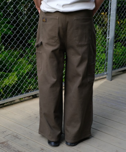 BROKEN BASE(ブロークンベース)の「コットンストレートペインターパンツ(その他パンツ・メンズ・ネイビー/ブラウン・MEDIUM/LARGE)」の22枚目の写真