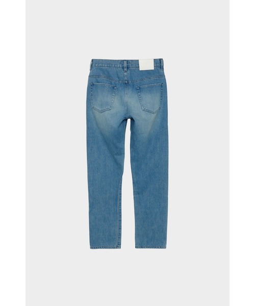 CINOH（チノ）の「HI-WAIST SLIM STRAIGHT（デニムパンツ・レディース・ダークブルー/ライトブルー・24/25/26）」の10枚目の写真