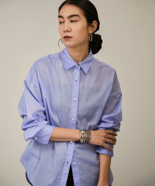 セール】Shuttlenotesワッシャーローンウォッシュドシャツ（シャツ