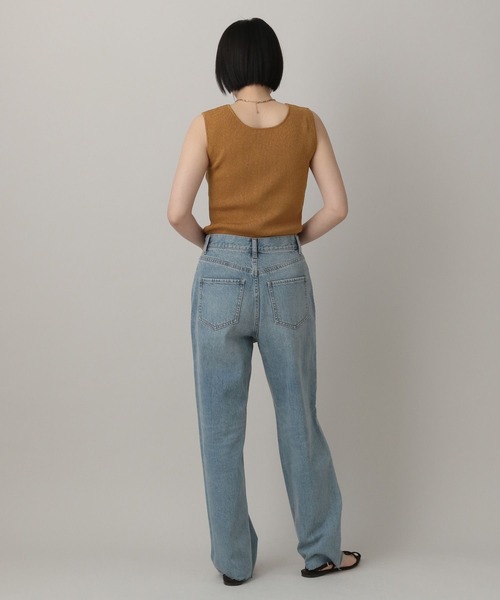 A part by(アパートバイ)の「ラメニットタンクトップ(タンクトップ・レディース・ライトベージュ/オレンジ/ライトブラウン/ホワイト系その他5・FREE)」の13枚目の写真