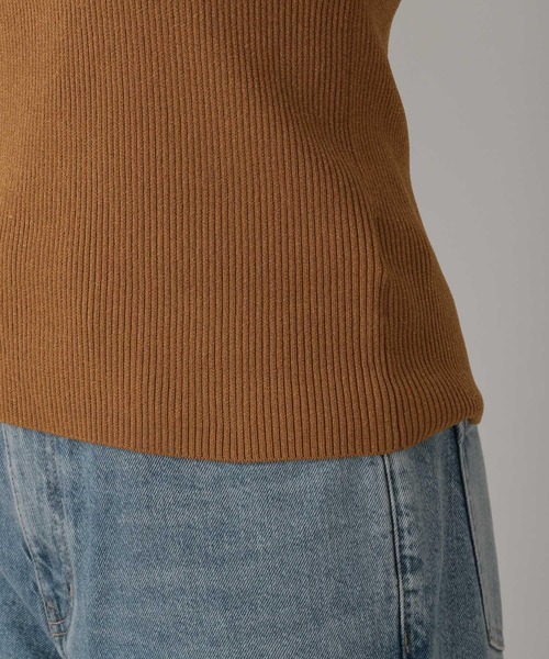 A part by(アパートバイ)の「ラメニットタンクトップ(タンクトップ・レディース・ライトベージュ/オレンジ/ライトブラウン/ホワイト系その他5・FREE)」の19枚目の写真