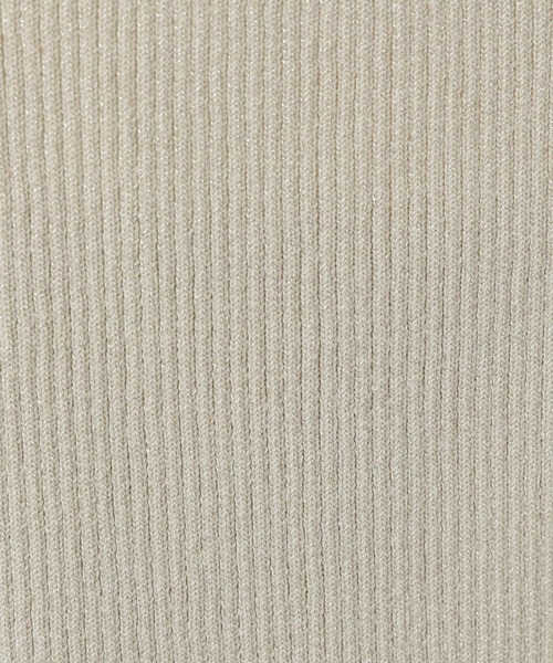 A part by(アパートバイ)の「ラメニットタンクトップ(タンクトップ・レディース・ライトベージュ/オレンジ/ライトブラウン/ホワイト系その他5・FREE)」の5枚目の写真