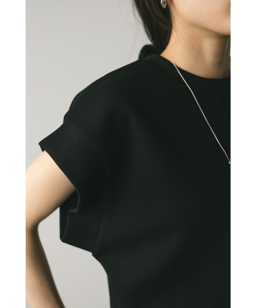 STYLEMIXER(スタイルミキサー)の「ダンボールカットトップ(Tシャツ/カットソー・レディース・ホワイト/ブラック/グレー・FREE)」の21枚目の写真