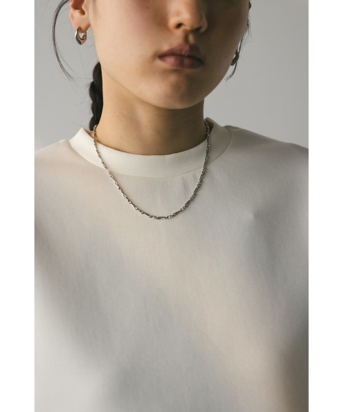 STYLEMIXER(スタイルミキサー)の「ダンボールカットトップ(Tシャツ/カットソー・レディース・ホワイト/ブラック/グレー・FREE)」の11枚目の写真