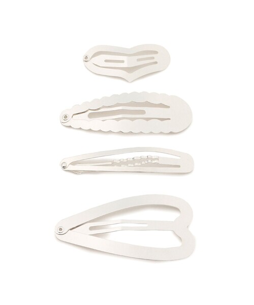 BEAMS BOY（ビームスボーイ）の「ハート スリーピン セット（ヘアピン・レディース・シルバー/ゴールド・ONE SIZE）」の2枚目の写真