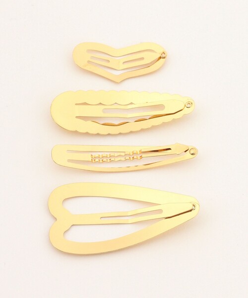BEAMS BOY（ビームスボーイ）の「ハート スリーピン セット（ヘアピン・レディース・シルバー/ゴールド・ONE SIZE）」の8枚目の写真