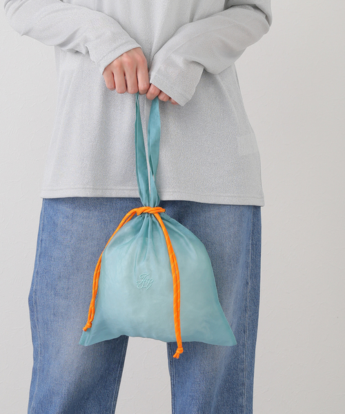 JOURNAL STANDARD LUXE(ジャーナルスタンダード ラックス)の「【Emma's】BAG(エコバッグ/サブバッグ・レディース・ブルー/ピンク/サックスブルー/カーキ・FREE)」の18枚目の写真