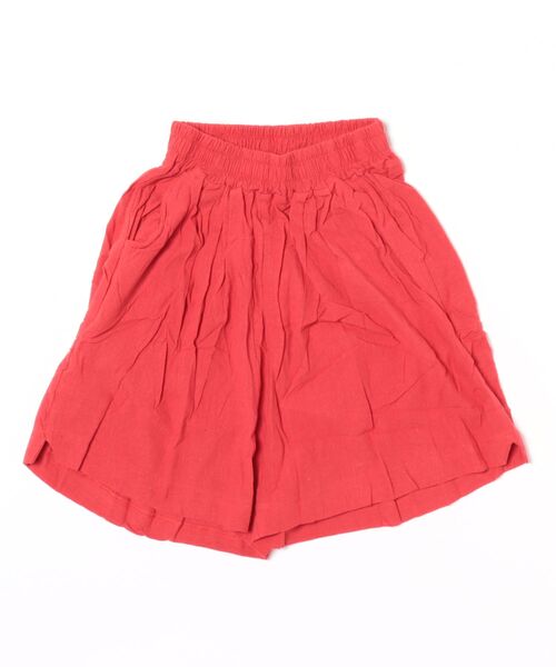 i-dare（アイディア）の「【i-dare】イージー コットン ハーフパンツ（その他パンツ・レディース・ブラウン系その他/ブラウン/ホワイト/レッド/ブラック/グリーン・MEDIUM/X-LARGE/LARGE）」の9枚目の写真