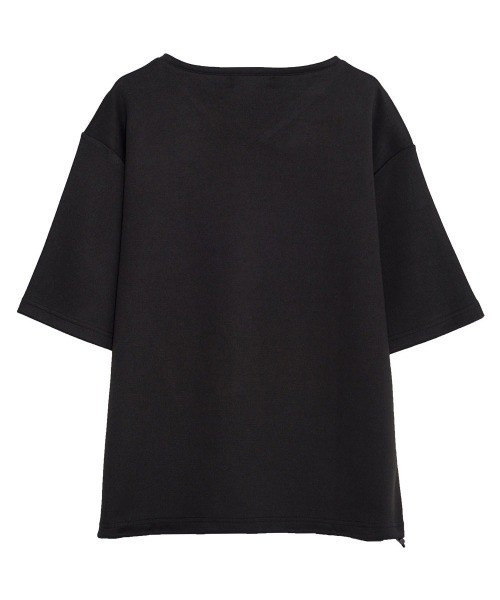 CavariA（キャバリア）の「『CavariA/キャバリア』Vネックドローコード付き半袖TEE（Tシャツ/カットソー・メンズ・ブラック/サックスブルー/チャコール/ホワイト・L/M）」の22枚目の写真