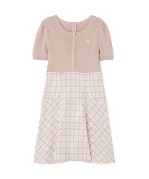 JILL by JILL STUART(ジルバイジルスチュアート)の「◇チェックドッキングミニワンピース(ワンピース・レディース・ホワイト/ピンク/ブラック・FREE)」の14枚目の写真