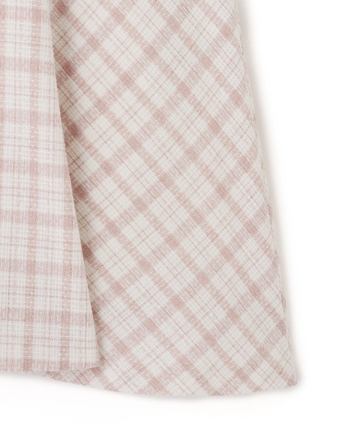JILL by JILL STUART(ジルバイジルスチュアート)の「◇チェックドッキングミニワンピース(ワンピース・レディース・ホワイト/ピンク/ブラック・FREE)」の8枚目の写真