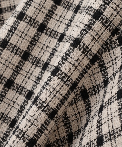 JILL by JILL STUART(ジルバイジルスチュアート)の「◇チェックドッキングミニワンピース(ワンピース・レディース・ホワイト/ピンク/ブラック・FREE)」の18枚目の写真