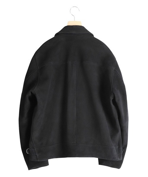marka（マーカ）の「marka / マーカ：LEATHER SPORTS JACKET：M25A-01BL01C[COR]（その他アウター・メンズ・ブラック・2）」の2枚目の写真
