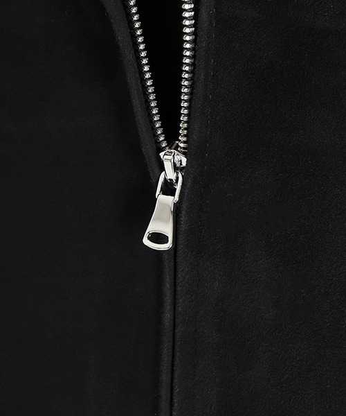 marka（マーカ）の「marka / マーカ：LEATHER SPORTS JACKET：M25A-01BL01C[COR]（その他アウター・メンズ・ブラック・2）」の3枚目の写真