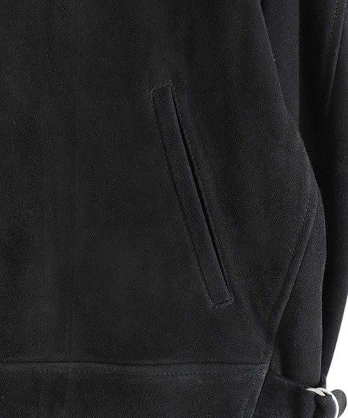 marka（マーカ）の「marka / マーカ：LEATHER SPORTS JACKET：M25A-01BL01C[COR]（その他アウター・メンズ・ブラック・2）」の4枚目の写真
