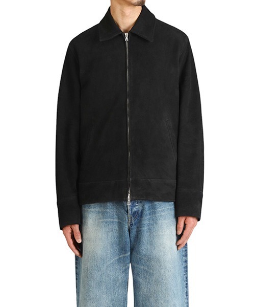 marka（マーカ）の「marka / マーカ：LEATHER SPORTS JACKET：M25A-01BL01C[COR]（その他アウター・メンズ・ブラック・2）」の9枚目の写真