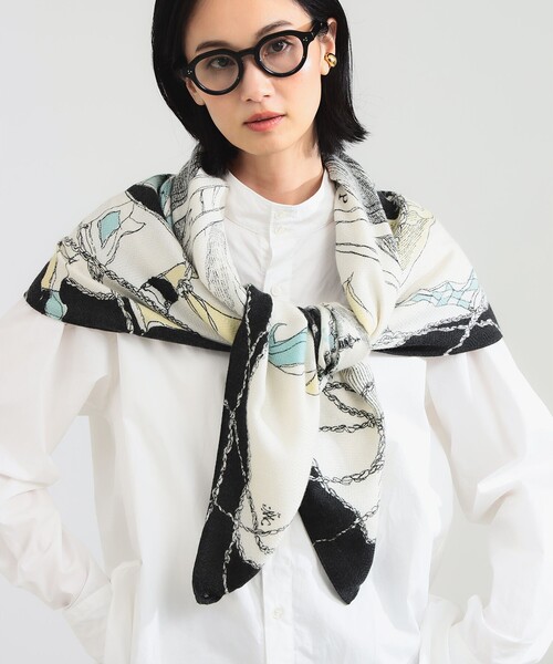 MANIPURI シルクスカーフ Carnival manipuri（マニプリ）の「MANIPURI シルクスカーフ 