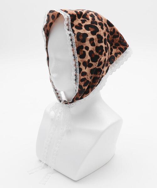 WEGO（ウィゴー）の「WEGO/レース付きバブーシュカ（その他ヘアアクセサリー・レディース・その他3/その他2/その他1・FREE）」の2枚目の写真