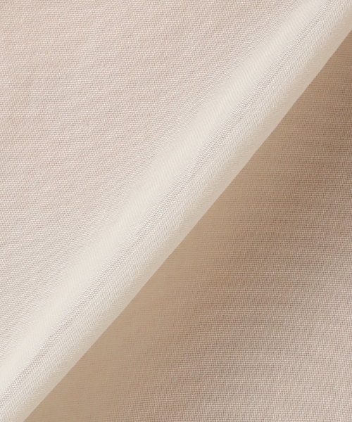 plage（プラージュ）の「organdy sheer シャツ（シャツ/ブラウス・レディース・アイボリー/ブラウン・FREE）」の4枚目の写真