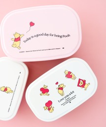 Disney(ディズニー)の〈DISNEY/ディズニー〉くまのプーさん  SEALED LUNCH BOX SET 3P/ランチボックス シール容器 3個セット HEART(お弁当箱)