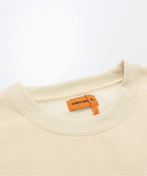 KRIFF MAYER Lady's Collection（クリフメイヤーレディースコレクション）の「サガラ刺繍スヌーピー裏起毛スウェット（スウェット・レディース・チャコール/パープル/レッド/カラフル/ナチュラル・MEDIUM/LARGE）」の16枚目の写真