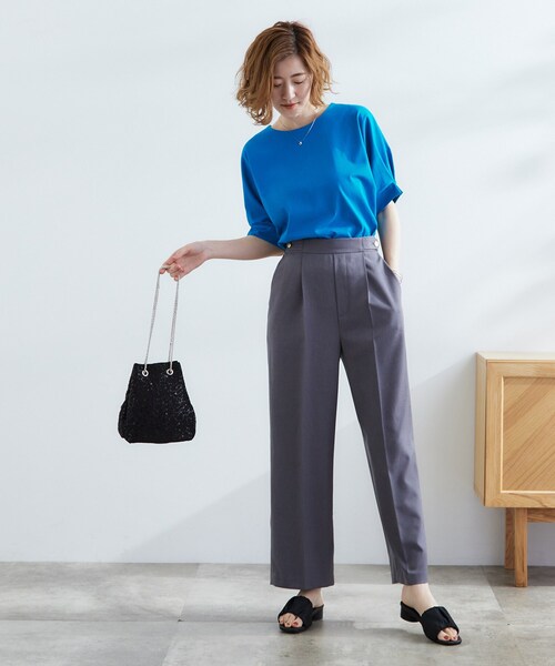 grove（グローブ）の「アソートチェーン巾着ショルダー（ショルダーバッグ・レディース・シルバー系その他5/ブラック系/シルバー・00）」の7枚目の写真