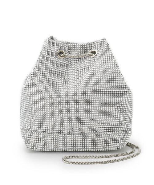 grove（グローブ）の「アソートチェーン巾着ショルダー（ショルダーバッグ・レディース・シルバー系その他5/ブラック系/シルバー・00）」の11枚目の写真