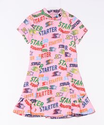 STARTER（スターター）の「【STARTER GOLF】スターターゴルフ ロゴパターン 総柄モックネック半袖ワンピースレディース SG-123011（ワンピース）」