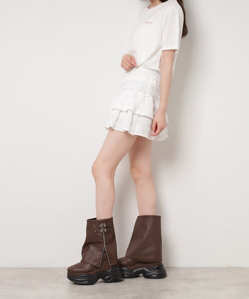 ESPERANZA(エスペランサ)の「ボリュームソールカバーブーツ(ブーツ・レディース・ブラック/ブラウン系・S/M/L/LL)」の21枚目の写真