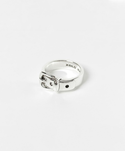 XOLO(ショロ) Buckle Ring バックル リング シルバー925 XOLO Buckle Ring（リング）｜XOLO（ショロ）のファッション通販