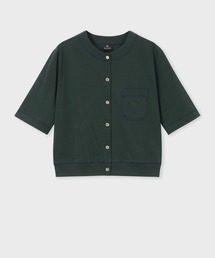 Paul smith ポールスミス 上質 カーディガン 細身シルエット グリーン Paul Smith｜ポール・スミスのカーディガン/ボレロ（グリーン