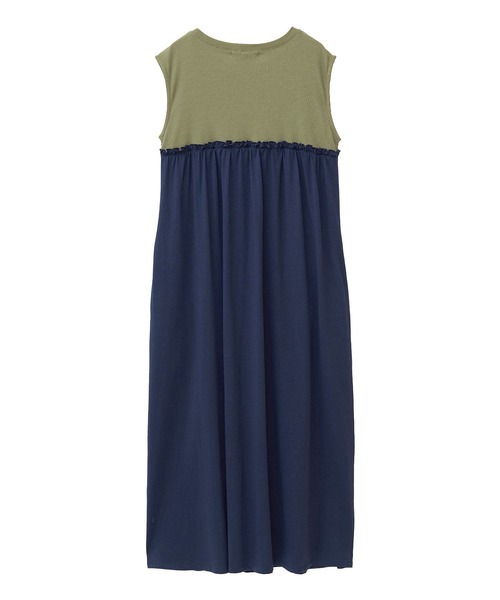 Sugar spoon（シュガースプーン）の「・SUGAR SPOON ギャザーノースリーブワンピ（ワンピース・レディース・カーキ/チャコールグレー/オフホワイト・FREE）」の20枚目の写真