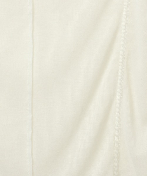 PAGEBOY（ページボーイ）の「アウトシームシアーロングスリーブ（Tシャツ/カットソー・レディース・オフホワイト/グレー/ブラック/マスタード/レッド・FREE）」の8枚目の写真