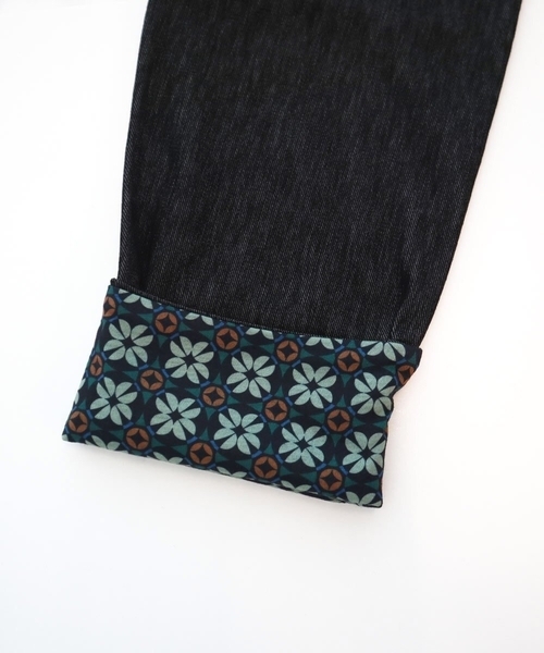 セール】幾何柄デニム風レギンスパンツ（その他パンツ）｜Jocomomola