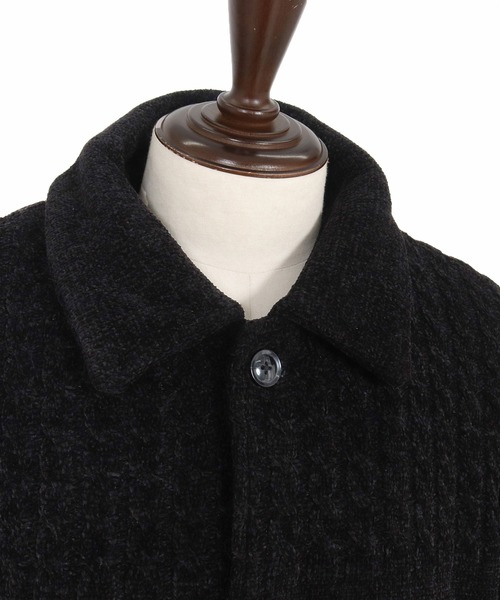 CALL&RESPONSE（コールアンドレスポンス）の「mj10889-中綿ニットジャケット（その他アウター・メンズ・ブラウン/ブラック・2/4）」の16枚目の写真