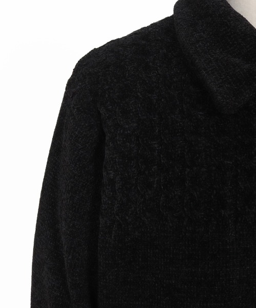 CALL&RESPONSE（コールアンドレスポンス）の「mj10889-中綿ニットジャケット（その他アウター・メンズ・ブラウン/ブラック・2/4）」の17枚目の写真